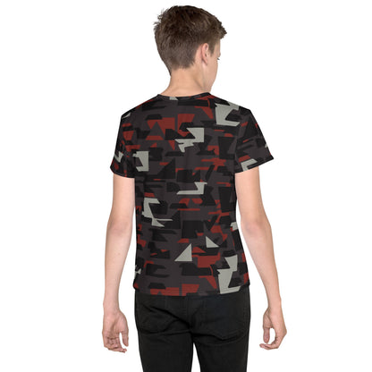 Arkham Knight Militia Batman Movie CAMO Youth crew neck t-shirt - Crew Neck T-shirt