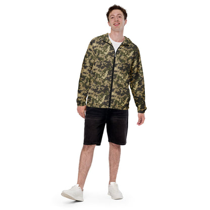 Armed Assault CSAT Multi CAMO Men’s windbreaker - Mens Windbreaker