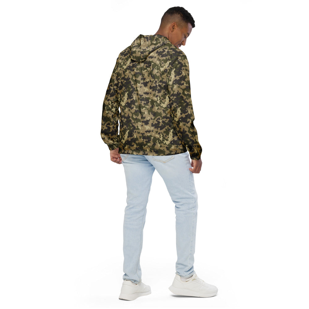 Armed Assault CSAT Multi CAMO Men’s windbreaker - Mens Windbreaker