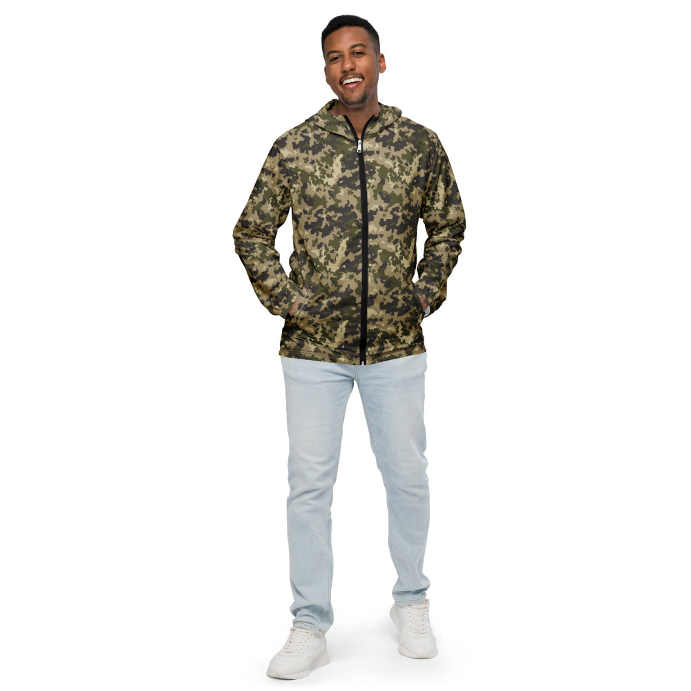 Armed Assault CSAT Multi CAMO Men’s windbreaker - Mens Windbreaker