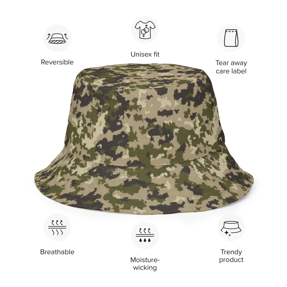 Armed Assault CSAT Multi CAMO Reversible bucket hat - Bucket Hat