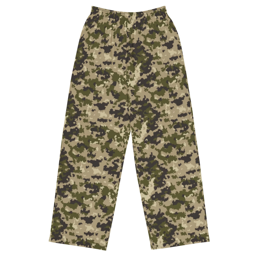 Armed Assault CSAT Multi CAMO unisex wide-leg pants - 2XS - Unisex Wide-Leg Pants