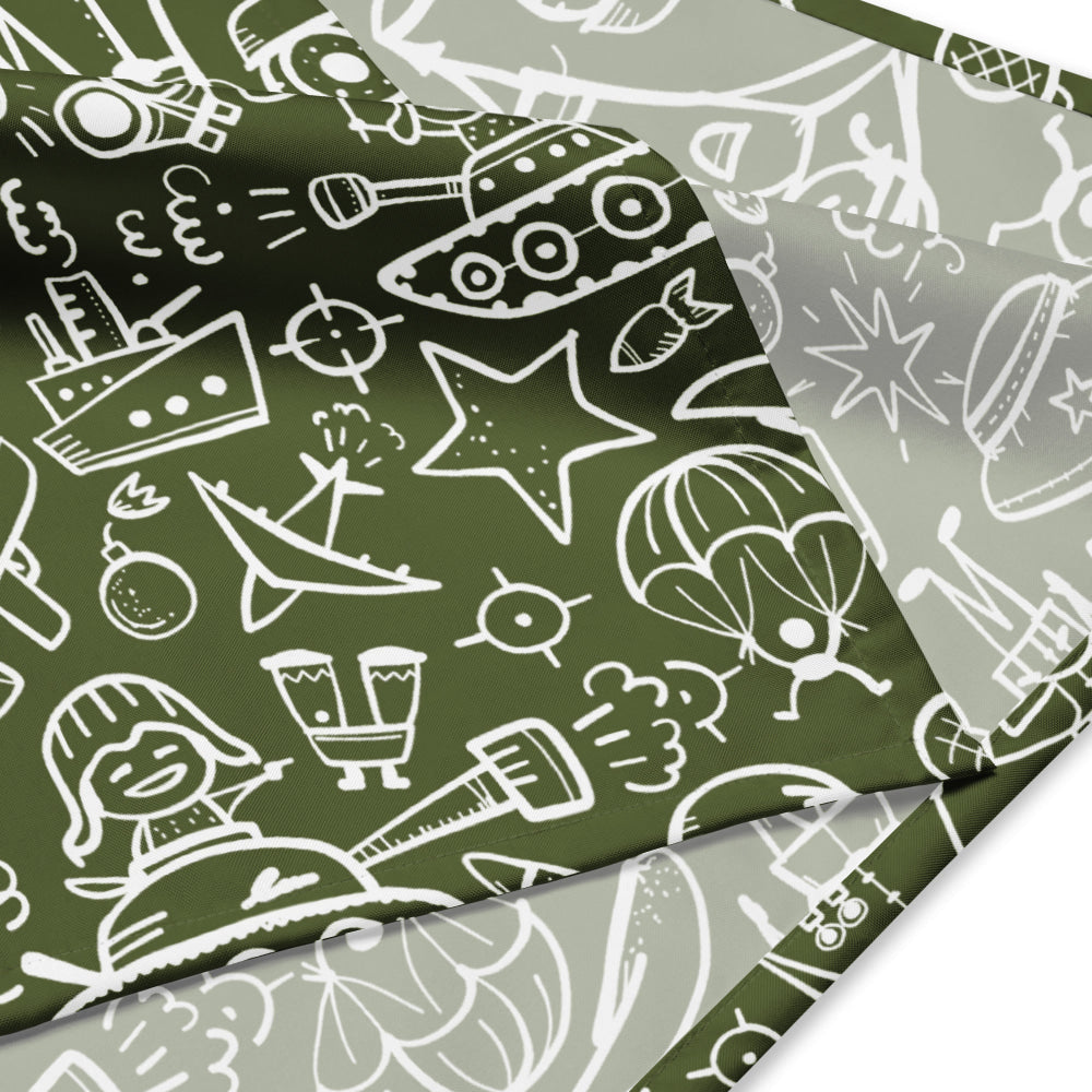 Army Cartoon Battle CAMO bandana - Bandana