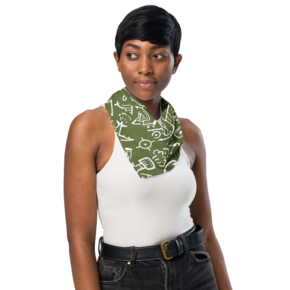 Army Cartoon Battle CAMO bandana - Bandana