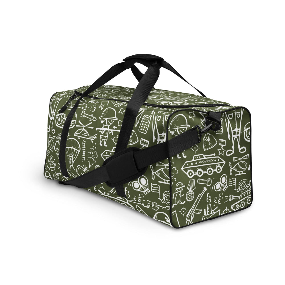 Army Cartoon Battle CAMO Duffle bag - Bag