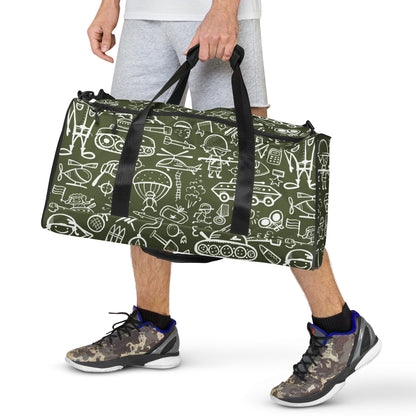 Army Cartoon Battle CAMO Duffle bag - Bag