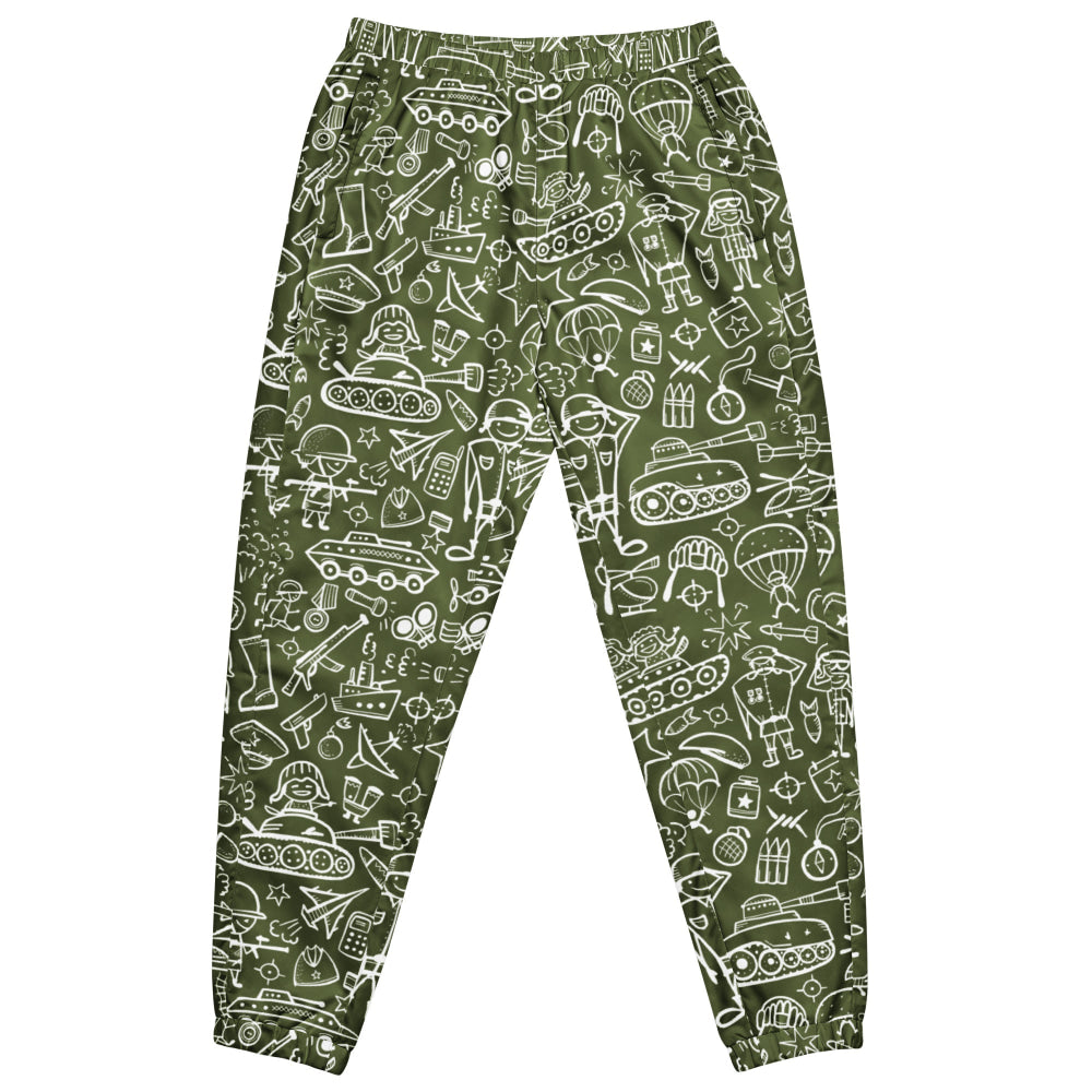 Army Cartoon Battle CAMO Unisex track pants - Track Pants