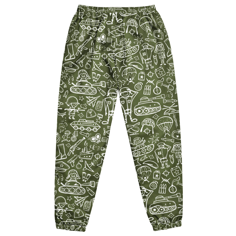 Army Cartoon Battle CAMO Unisex track pants - Track Pants