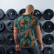 Contrast Vector CAMO Mens Athletic T-Shirt - Shirt