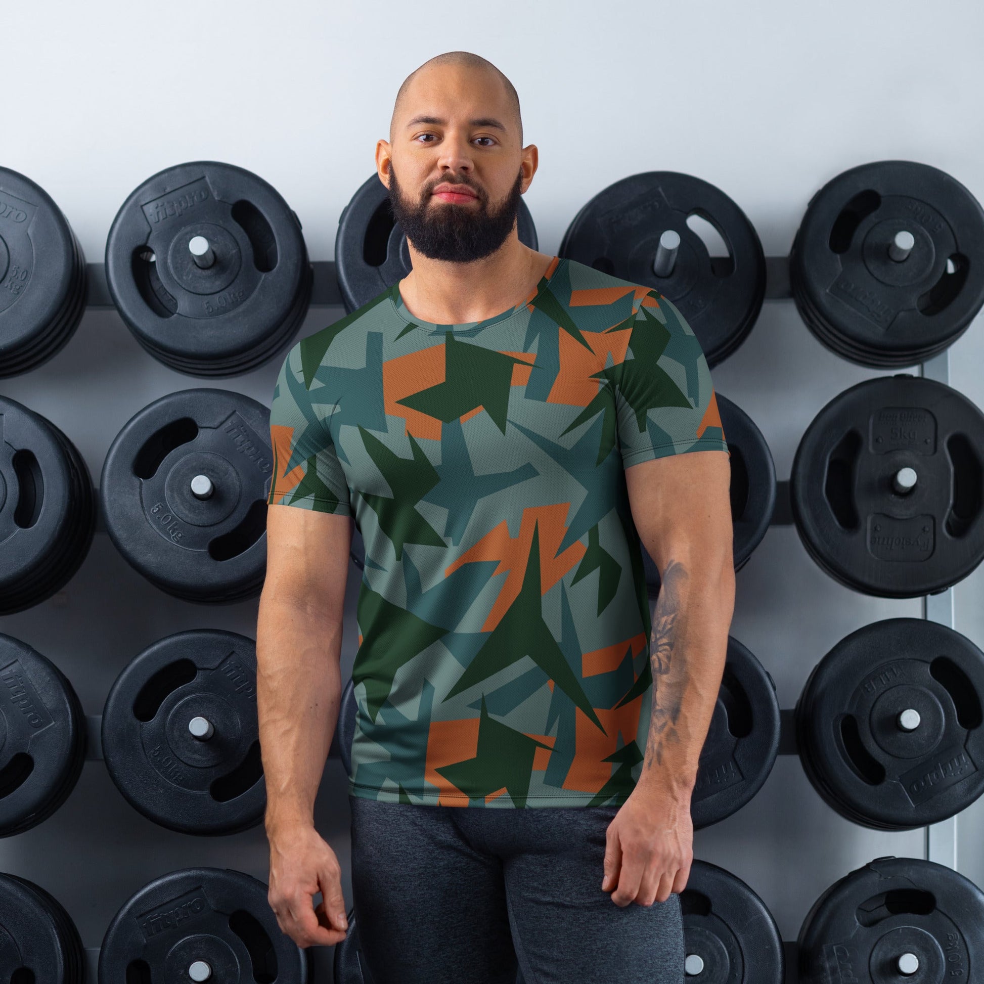 Titanfall Splinter Contrast CAMO Mens Athletic T-Shirt - XS