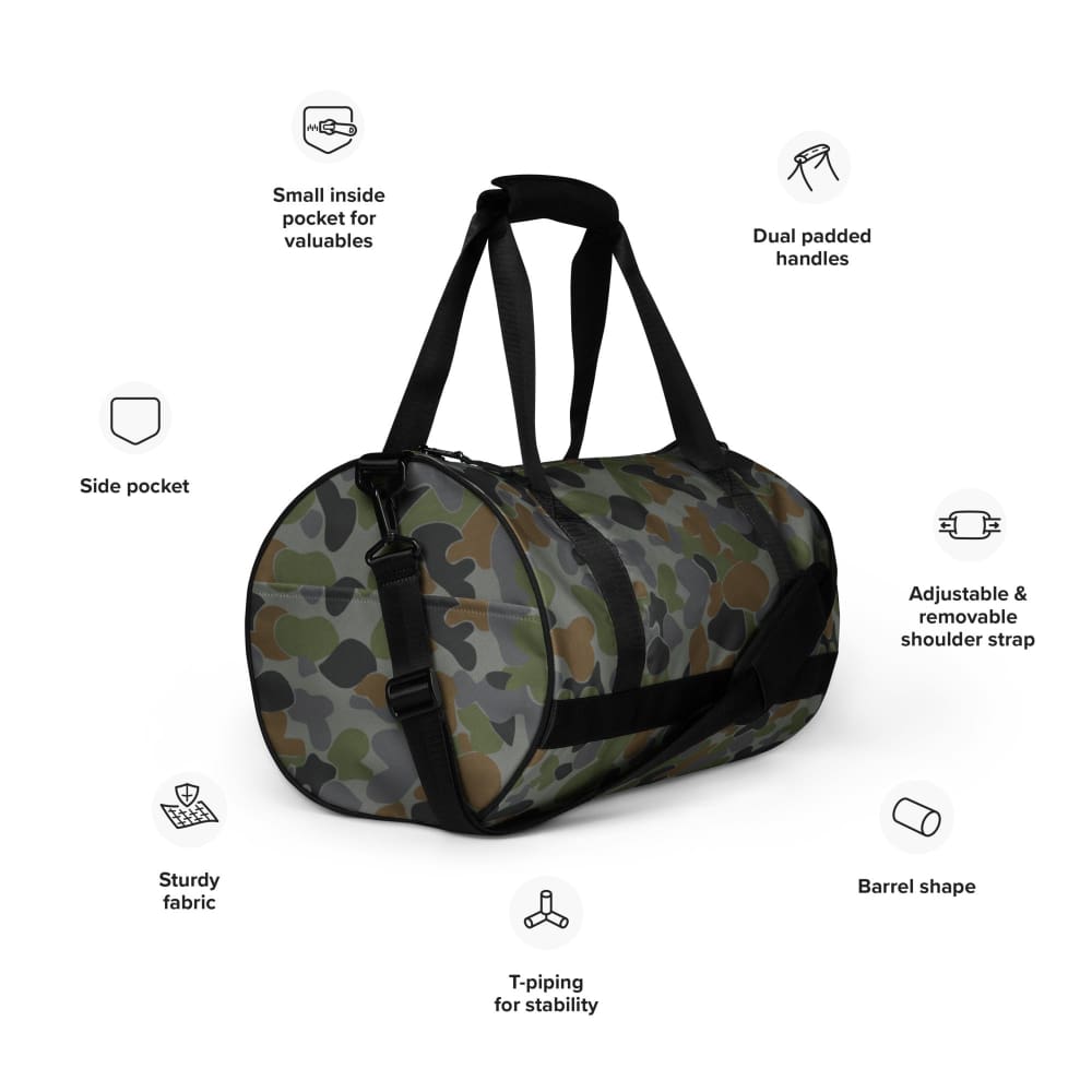 Australian Air Force Disruptive Pattern Uniform (AFDPU) CAMO gym bag