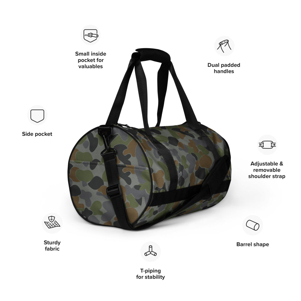 Australian AUSCAM Air Force Disruptive Pattern Uniform (AFDPU) CAMO gym bag - Gym Bag