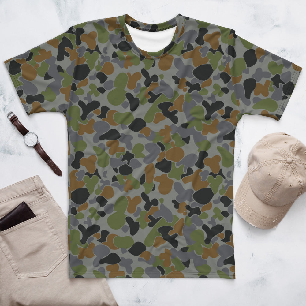 Australian AUSCAM Air Force Disruptive Pattern Uniform (AFDPU) CAMO Men’s T-shirt - XS - Mens T-Shirt