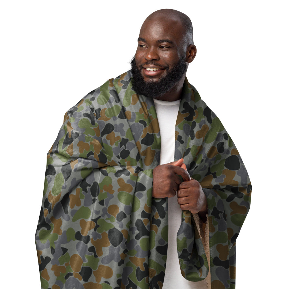 Australian AUSCAM Air Force Disruptive Pattern Uniform (AFDPU) CAMO Sherpa blanket - Blanket