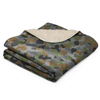 Australian AUSCAM Air Force Disruptive Pattern Uniform (AFDPU) CAMO Sherpa blanket - Blanket