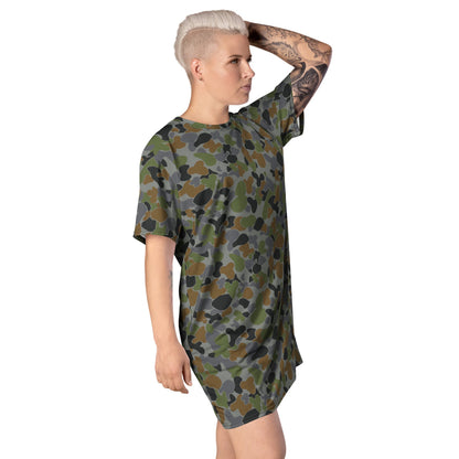 Australian AUSCAM Air Force Disruptive Pattern Uniform (AFDPU) CAMO T-shirt dress - Womens T-Shirt Dress