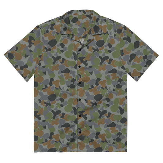 Australian AUSCAM Air Force Disruptive Pattern Uniform (AFDPU) CAMO Unisex button shirt - 2XS - Button Shirts