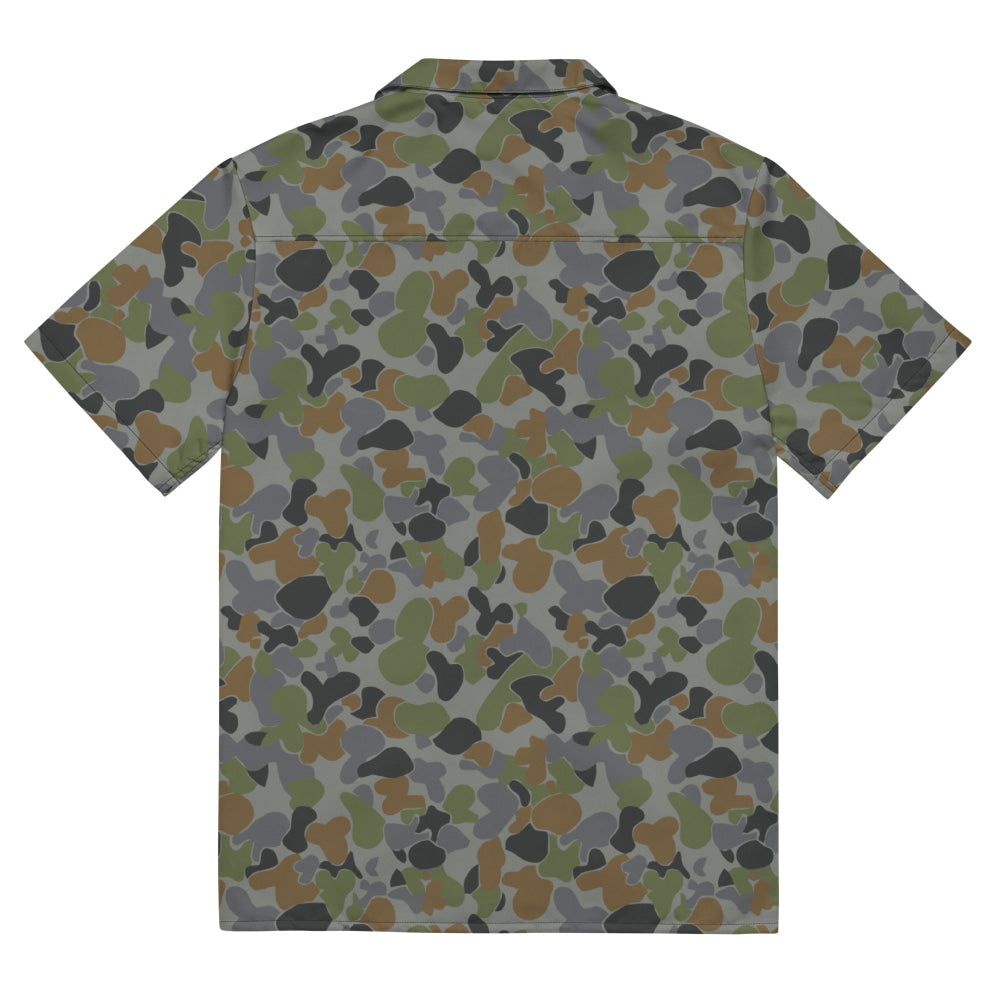 Australian AUSCAM Air Force Disruptive Pattern Uniform (AFDPU) CAMO Unisex button shirt - Button Shirt