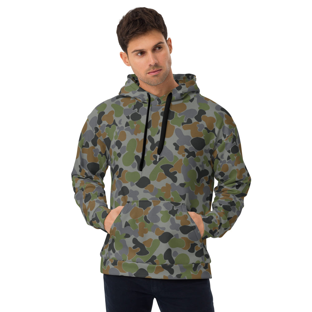 Australian AUSCAM Air Force Disruptive Pattern Uniform (AFDPU) CAMO Unisex Hoodie - 2XS