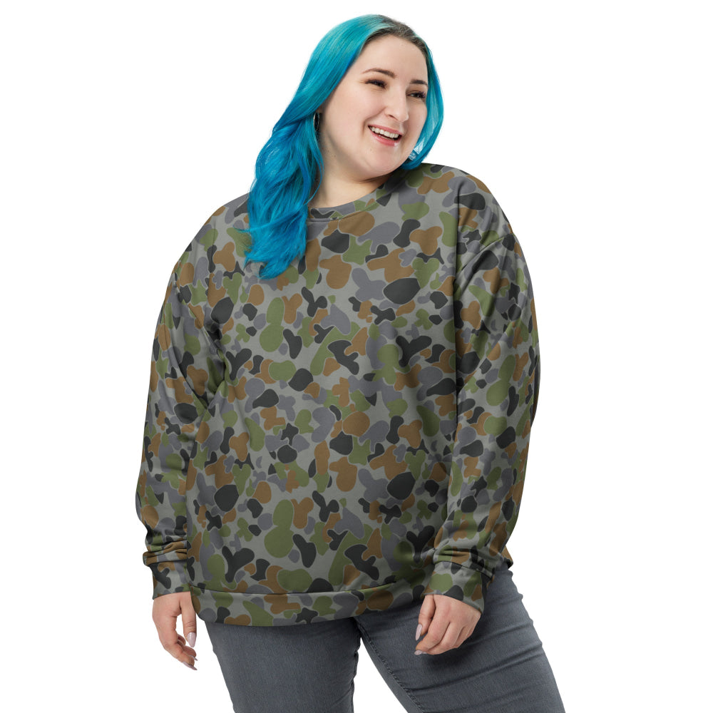 Australian AUSCAM Air Force Disruptive Pattern Uniform (AFDPU) CAMO Unisex Sweatshirt