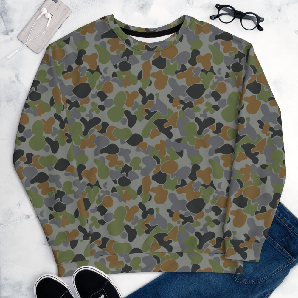 Australian AUSCAM Air Force Disruptive Pattern Uniform (AFDPU) CAMO Unisex Sweatshirt