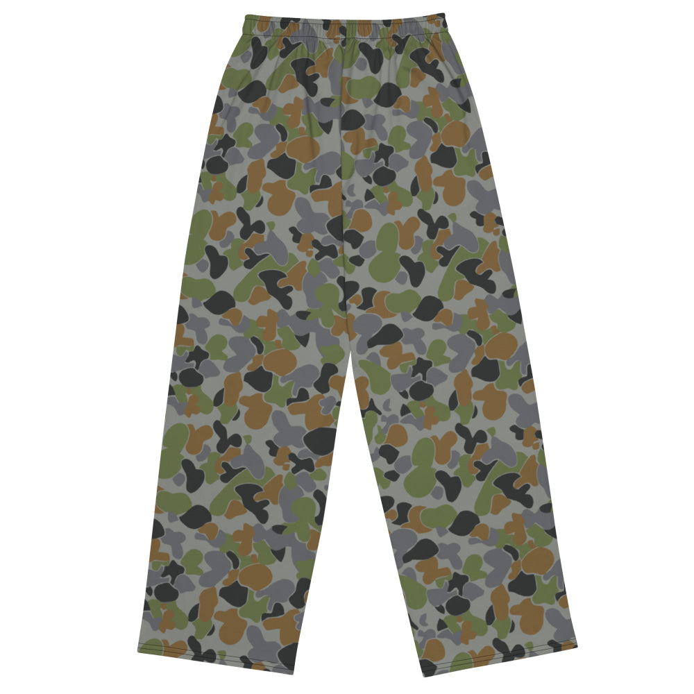 Australian AUSCAM Air Force Disruptive Pattern Uniform (AFDPU) CAMO unisex wide-leg pants - Unisex Wide-Leg Pants