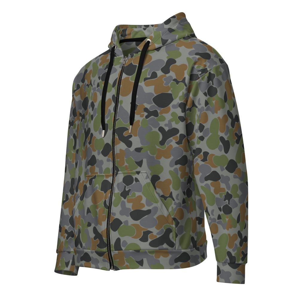 Australian AUSCAM Air Force Disruptive Pattern Uniform (AFDPU) CAMO Unisex zip hoodie - Zip Hoodie