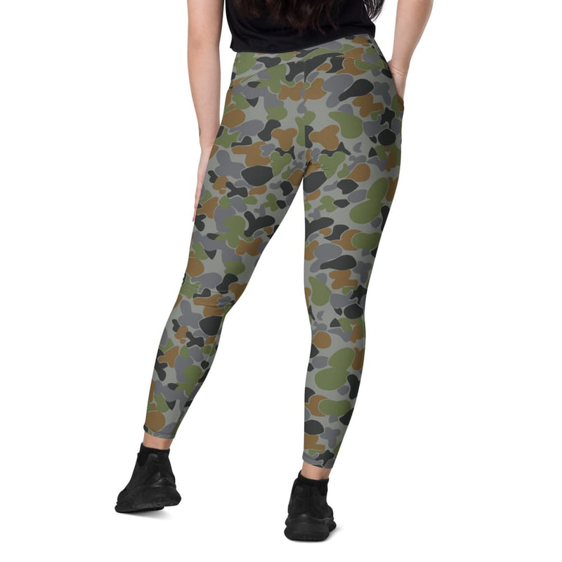 Australian Air Force Disruptive Pattern Uniform (AFDPU) CAMO Women’s Leggings with pockets