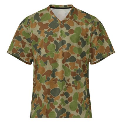 Australian AUSCAM Disruptive Pattern Camouflage Uniform (DPCU) CAMO American football jersey - 2XS - Football Jersey