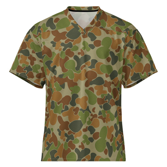 Australian AUSCAM Disruptive Pattern Camouflage Uniform (DPCU) CAMO American football jersey - 2XS - Football Jersey