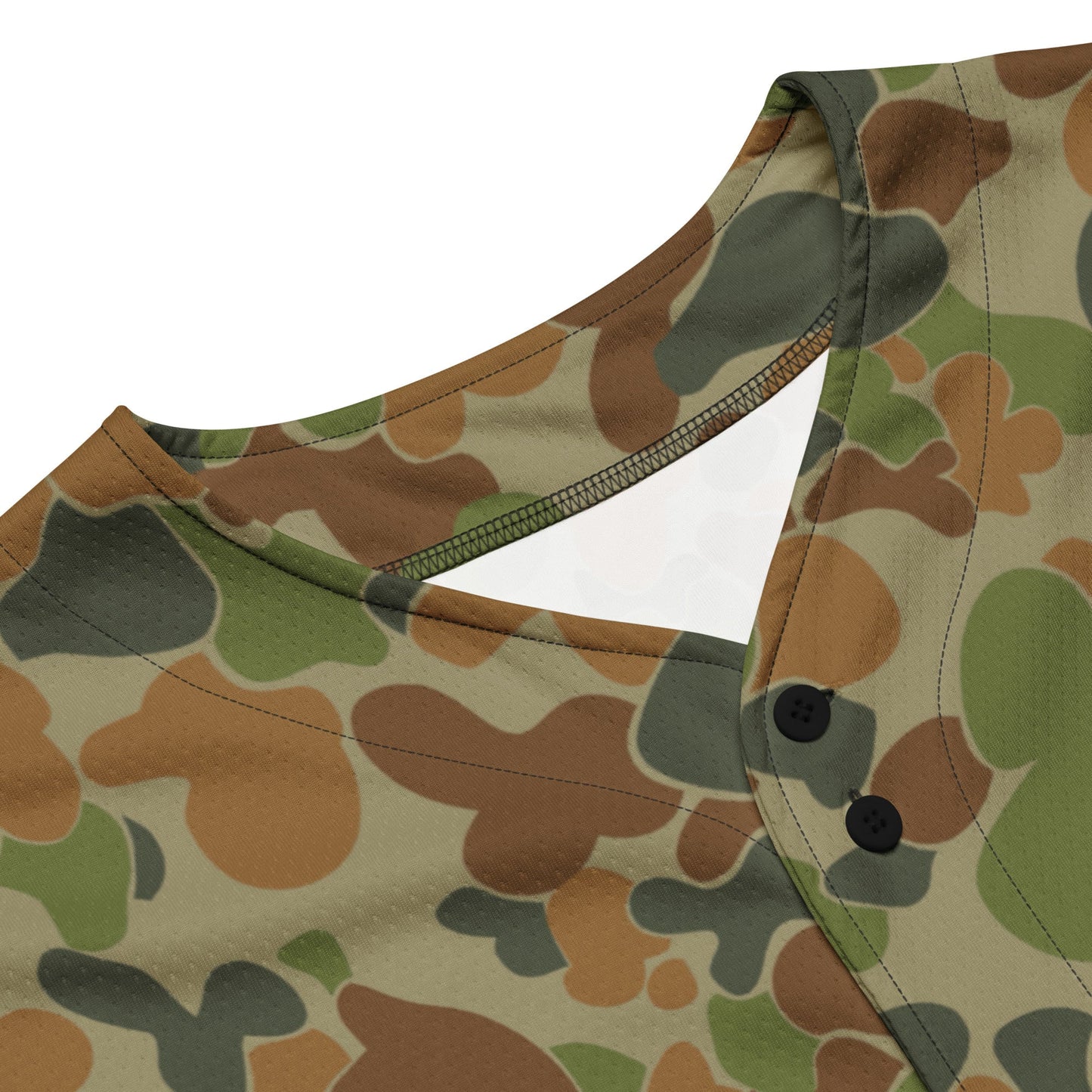 Australian AUSCAM Disruptive Pattern Camouflage Uniform (DPCU) CAMO baseball jersey - Baseball Jerseys
