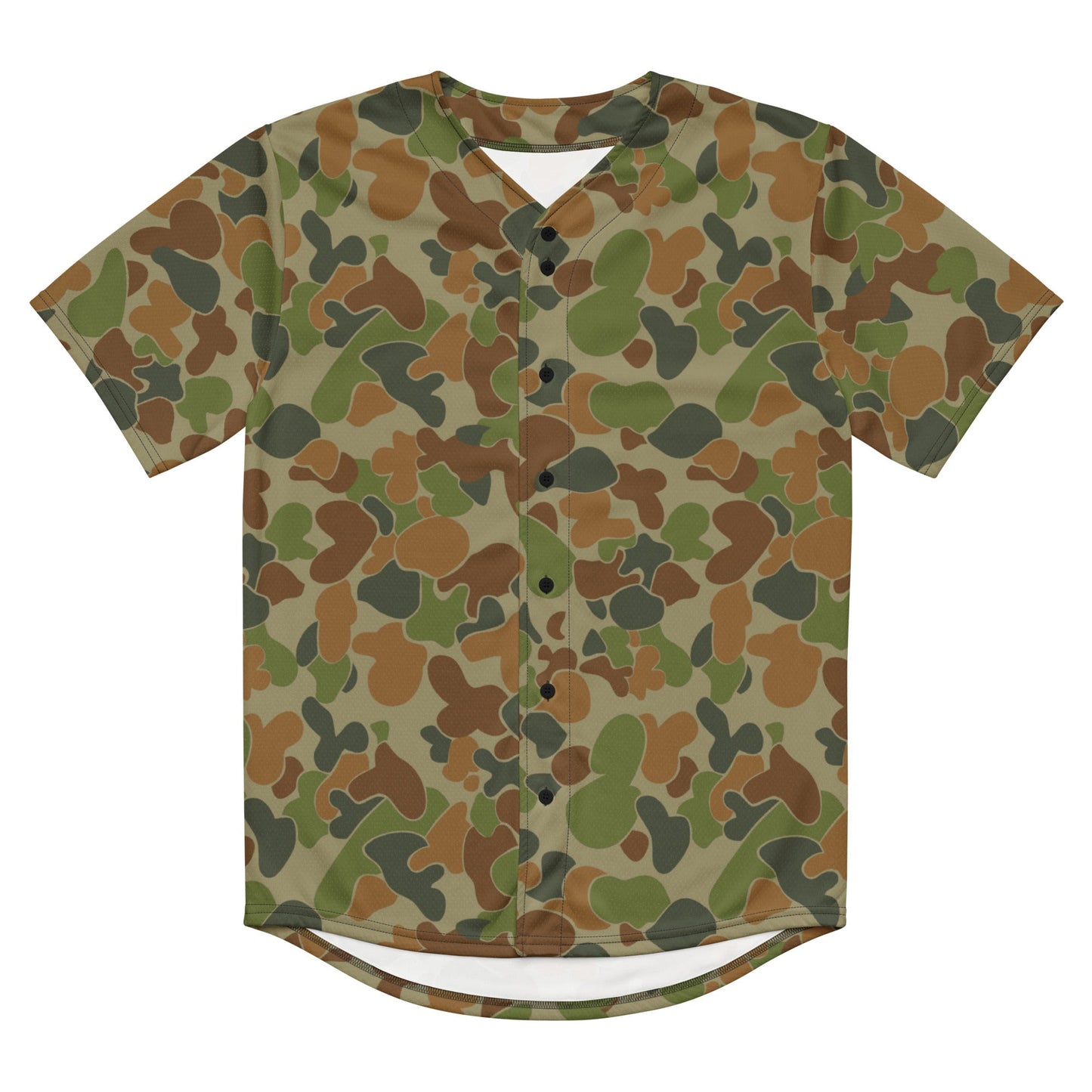 Australian AUSCAM Disruptive Pattern Camouflage Uniform (DPCU) CAMO baseball jersey - Baseball Jerseys
