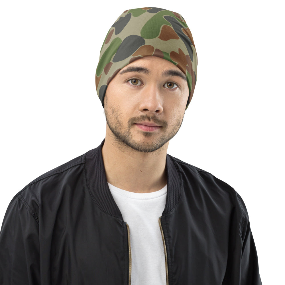 Australian AUSCAM Disruptive Pattern Camouflage Uniform (DPCU) CAMO Beanie - S