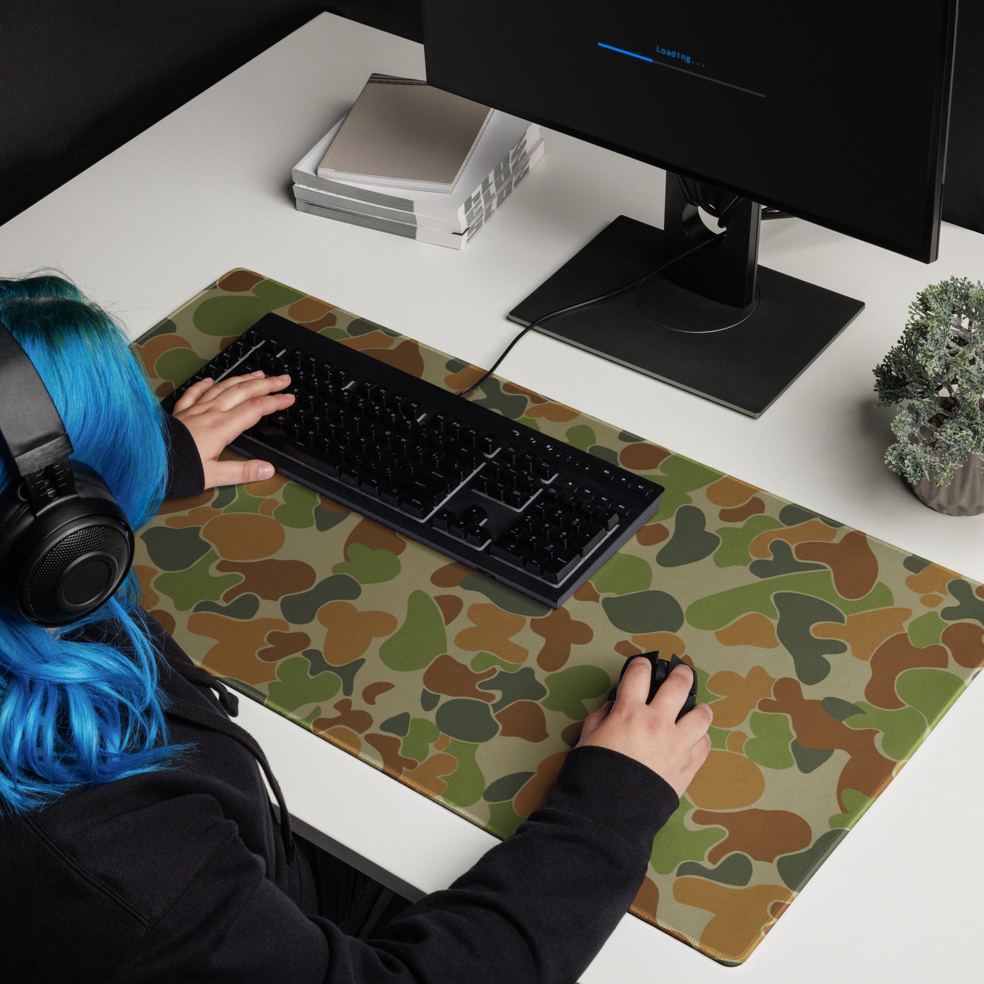 Australian AUSCAM Disruptive Pattern Camouflage Uniform (DPCU) CAMO Gaming mouse pad - Mouse Pads