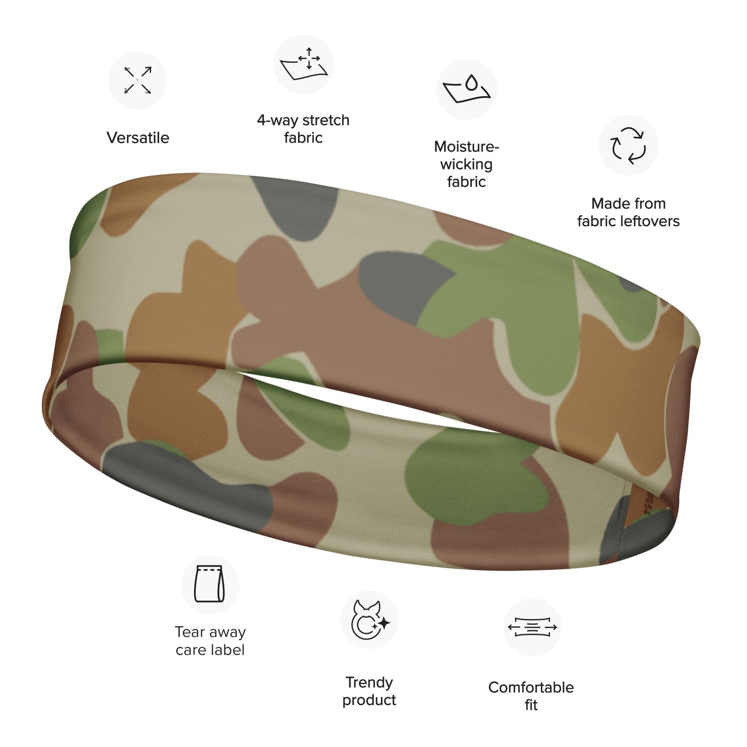 Australian AUSCAM Disruptive Pattern Camouflage Uniform (DPCU) CAMO Headband - Headbands