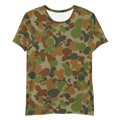 Australian AUSCAM Disruptive Pattern Camouflage Uniform (DPCU) CAMO Mens Athletic T-shirt - T-Shirts