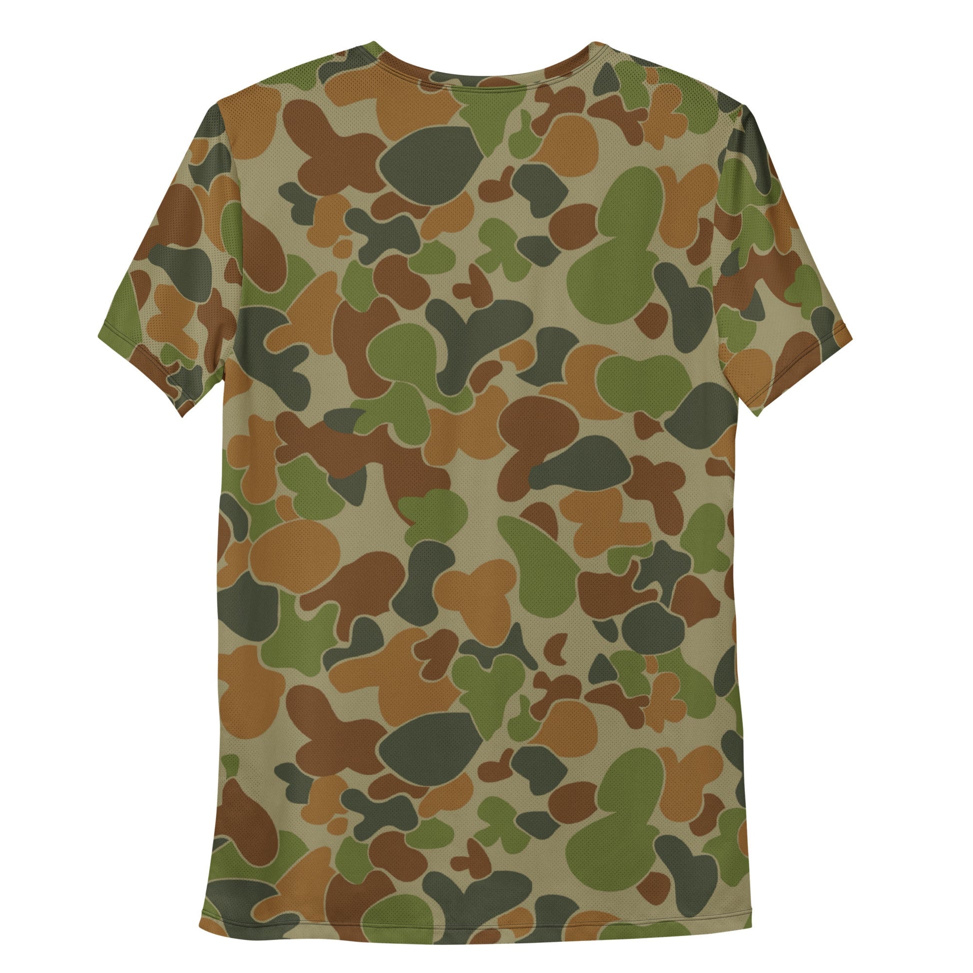 Australian AUSCAM Disruptive Pattern Camouflage Uniform (DPCU) CAMO Mens Athletic T-shirt - T-Shirts