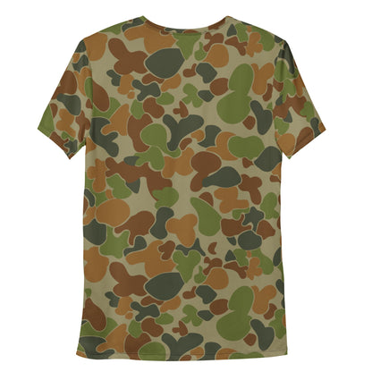 Australian AUSCAM Disruptive Pattern Camouflage Uniform (DPCU) CAMO Mens Athletic T-shirt - T-Shirts