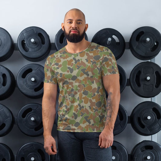 Australian Disruptive Pattern Camouflage Uniform (DPCU) CAMO Men’s Athletic T-shirt - XS