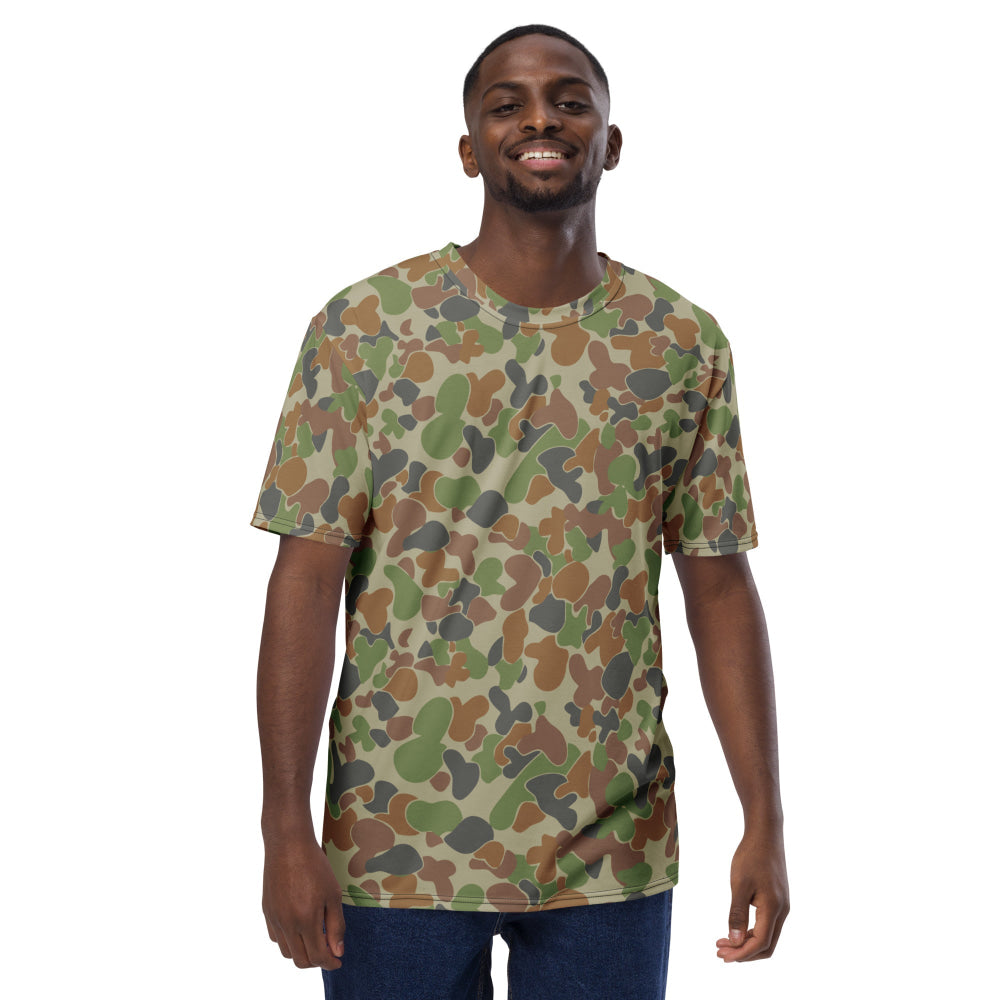 Australian AUSCAM Disruptive Pattern Camouflage Uniform (DPCU) CAMO Men’s T-shirt - Mens T-Shirt