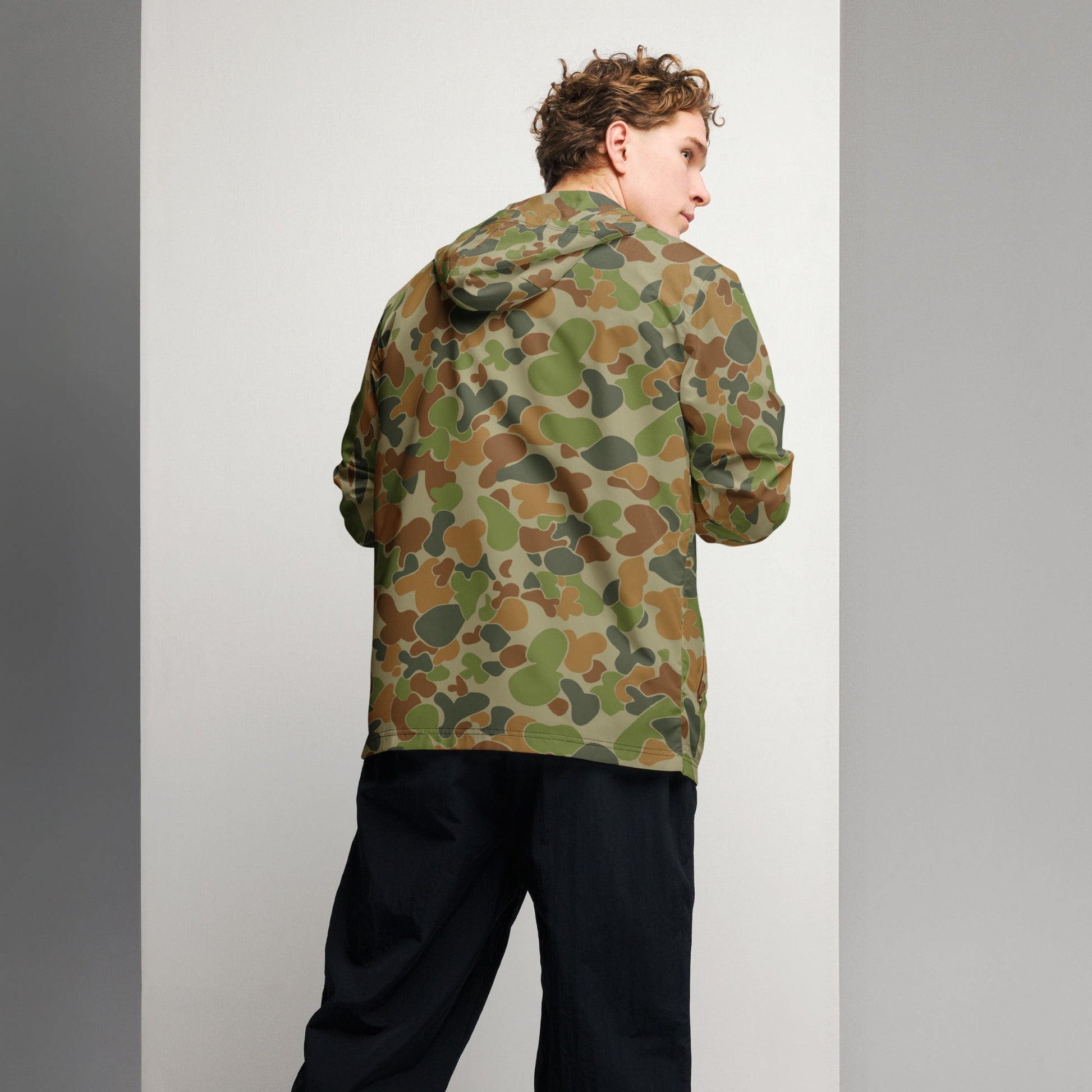 Australian AUSCAM Disruptive Pattern Camouflage Uniform (DPCU) CAMO Mens windbreaker - Windbreakers