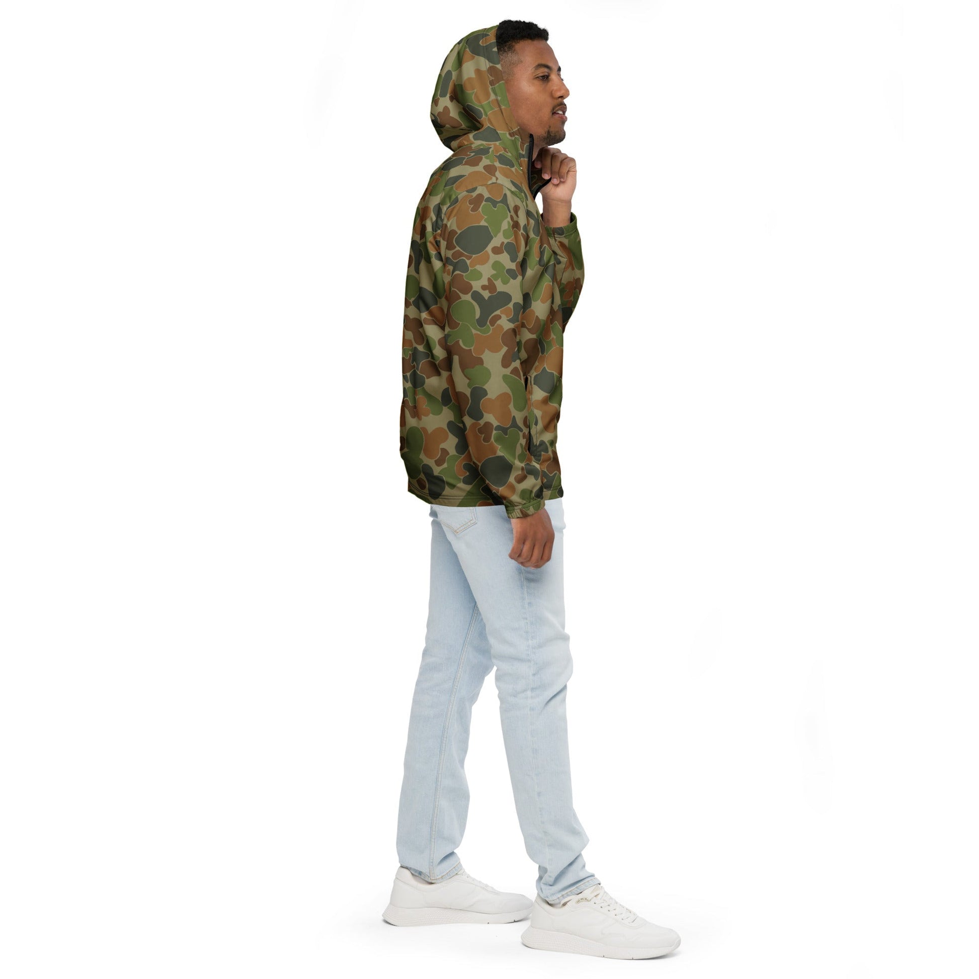 Australian AUSCAM Disruptive Pattern Camouflage Uniform (DPCU) CAMO Mens windbreaker - Windbreakers