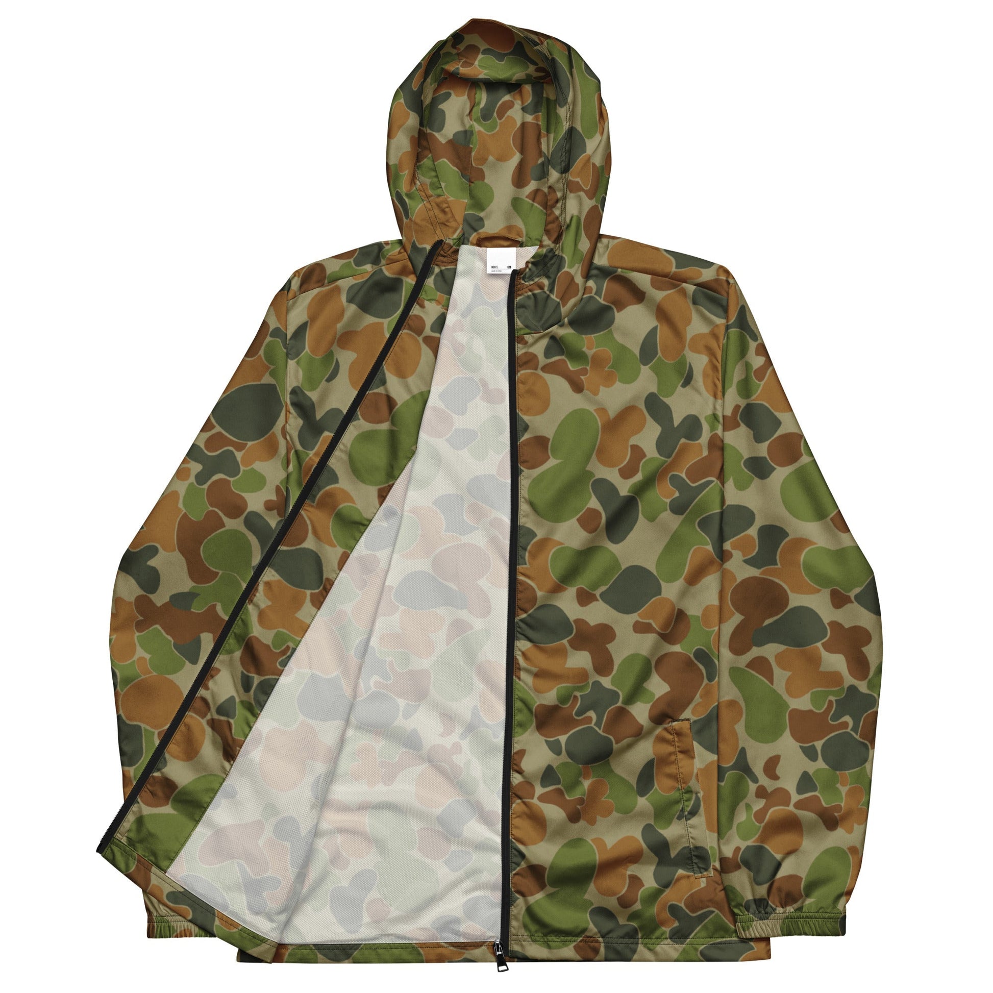 Australian AUSCAM Disruptive Pattern Camouflage Uniform (DPCU) CAMO Mens windbreaker - Windbreakers