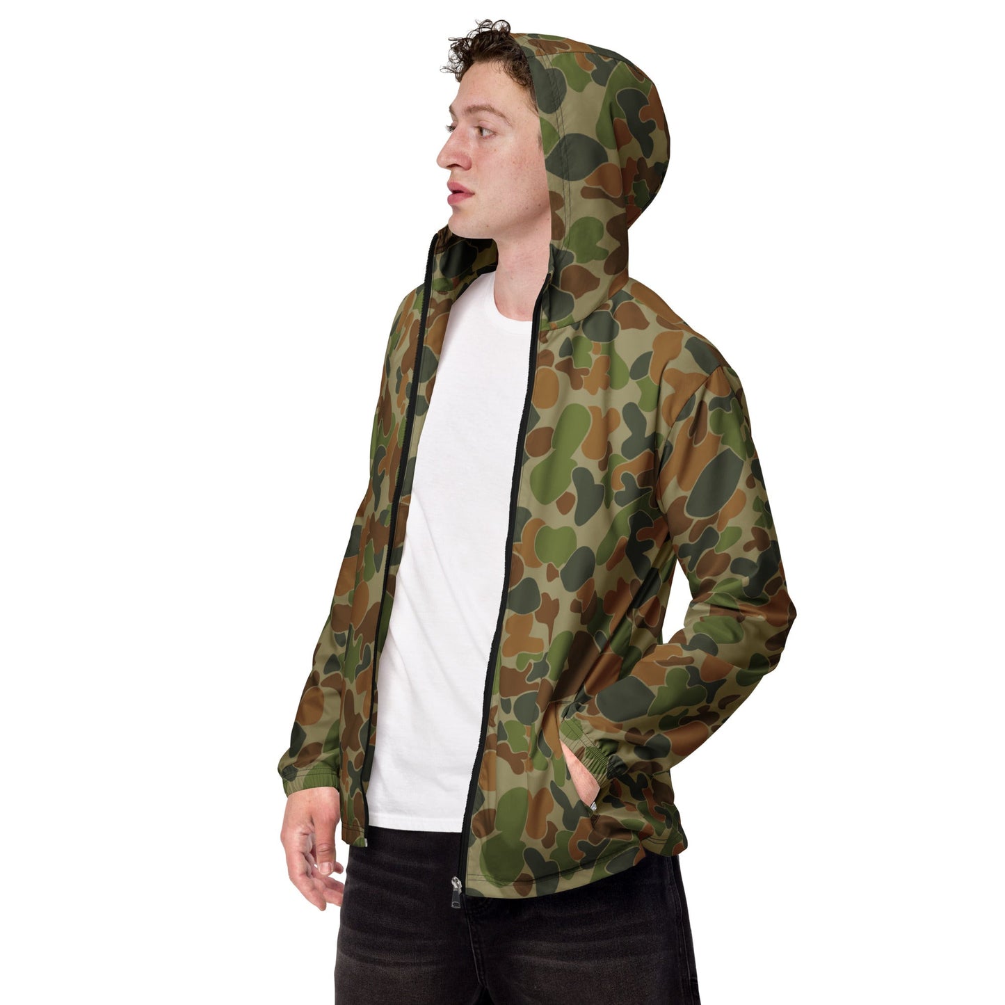 Australian AUSCAM Disruptive Pattern Camouflage Uniform (DPCU) CAMO Mens windbreaker - XS - Windbreakers