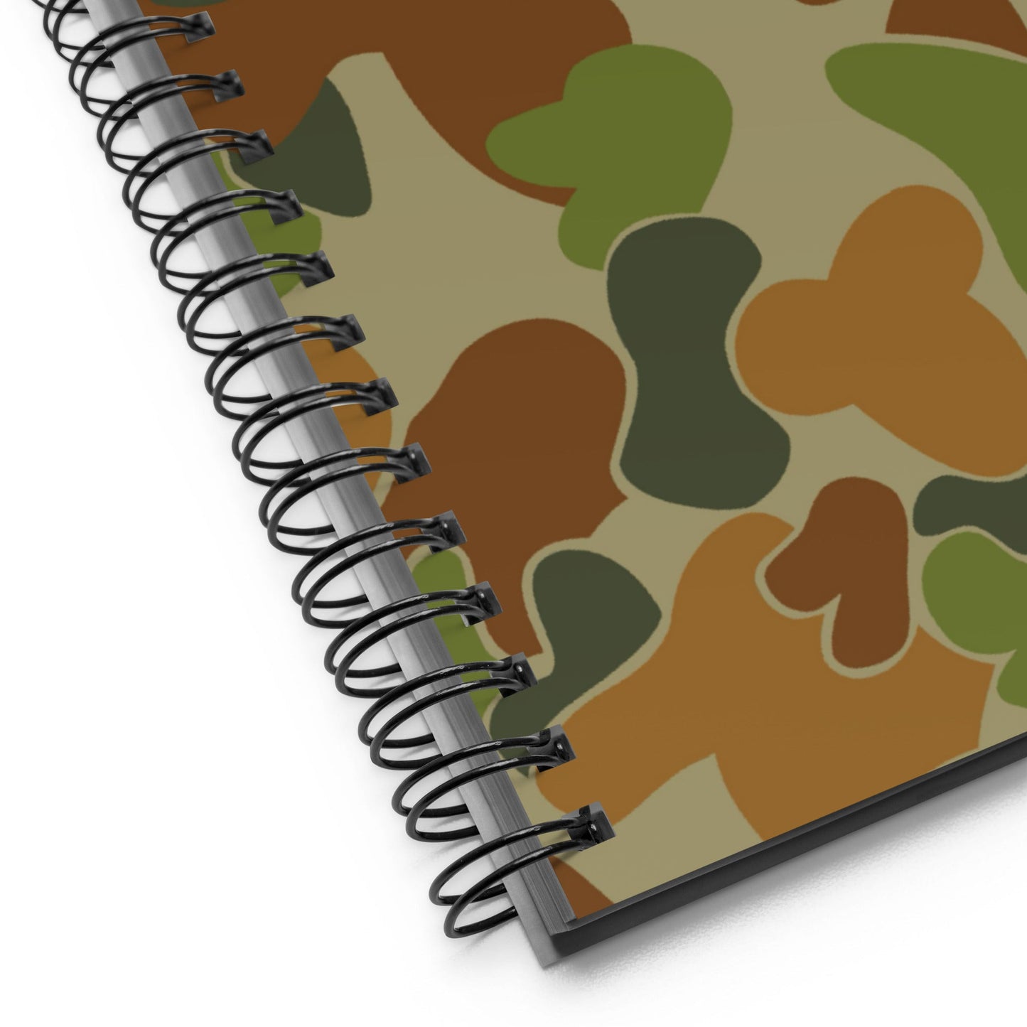 Australian AUSCAM Disruptive Pattern Camouflage Uniform (DPCU) CAMO Spiral notebook - Notebooks