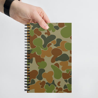 Australian AUSCAM Disruptive Pattern Camouflage Uniform (DPCU) CAMO Spiral notebook - Notebooks
