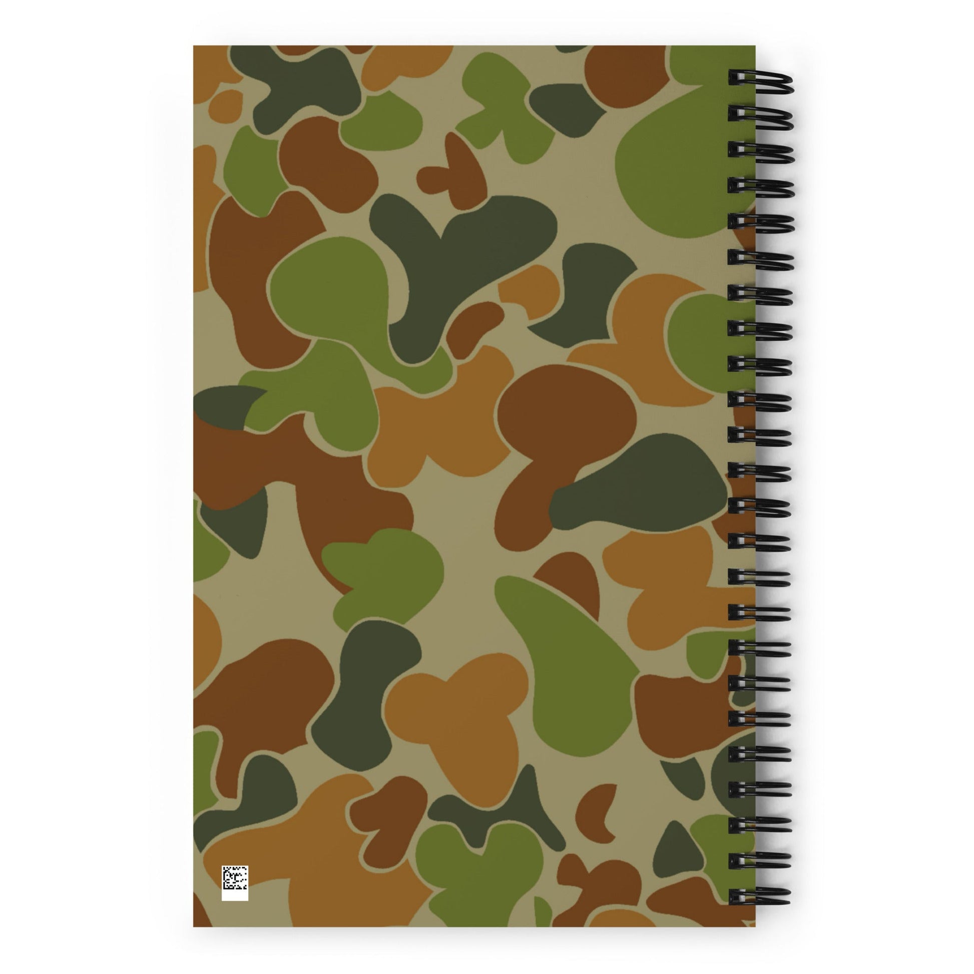 Australian AUSCAM Disruptive Pattern Camouflage Uniform (DPCU) CAMO Spiral notebook - Notebooks