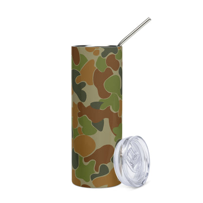 Australian AUSCAM Disruptive Pattern Camouflage Uniform (DPCU) CAMO Stainless steel tumbler - Steel Tumbler
