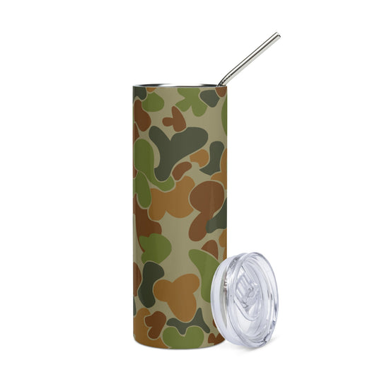 Australian AUSCAM Disruptive Pattern Camouflage Uniform (DPCU) CAMO Stainless steel tumbler - Steel Tumbler