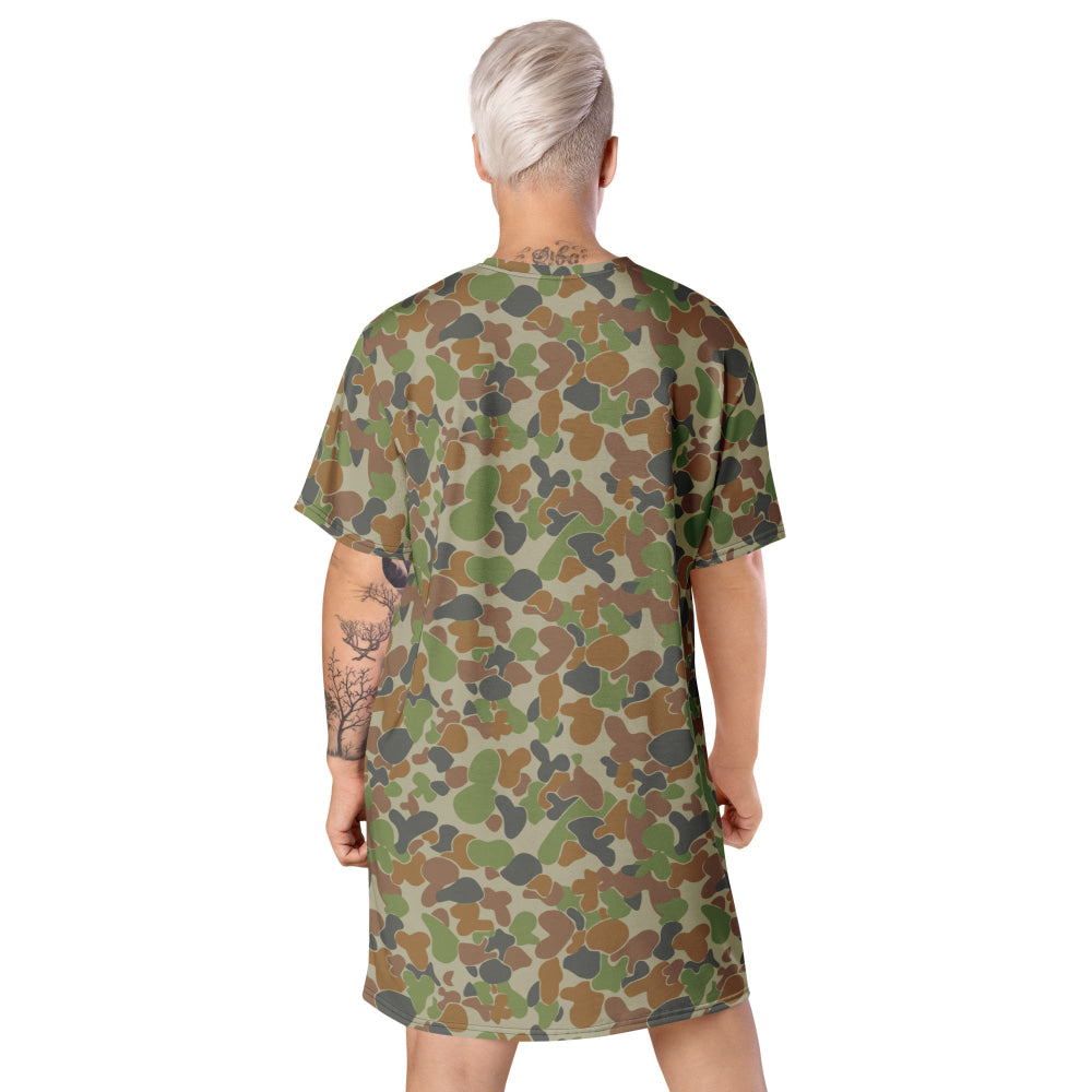 Australian AUSCAM Disruptive Pattern Camouflage Uniform (DPCU) CAMO T-shirt dress - Womens T-Shirt Dress